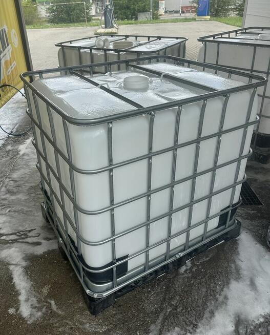 1000 litrów zbiornik MAUZER IBC paletopojemnik ogród budowa