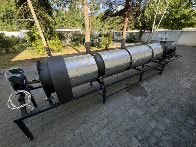 Suszarnia Bębnowa do Biomasy - Trociny Zboże Ziarna Zioła