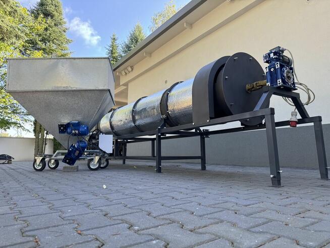 Suszarnia Bębnowa do Biomasy - Trociny Zboże Ziarna Zioła