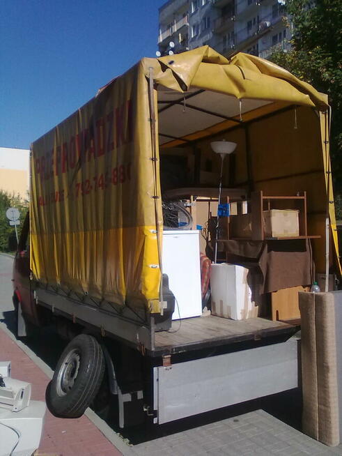 Transport od 1,20 zł/km przeprowadzki utylizacja mebli i AGD