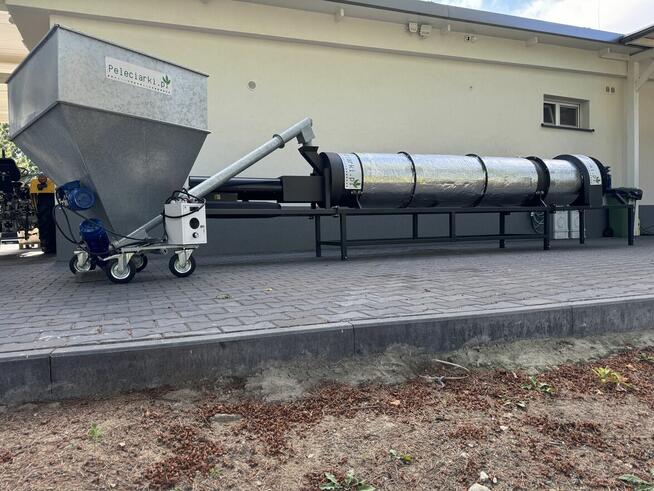 Suszenie Kukurydzy Ziół Trocin JEDEN CYKL Suszarnia BĘBNOWA