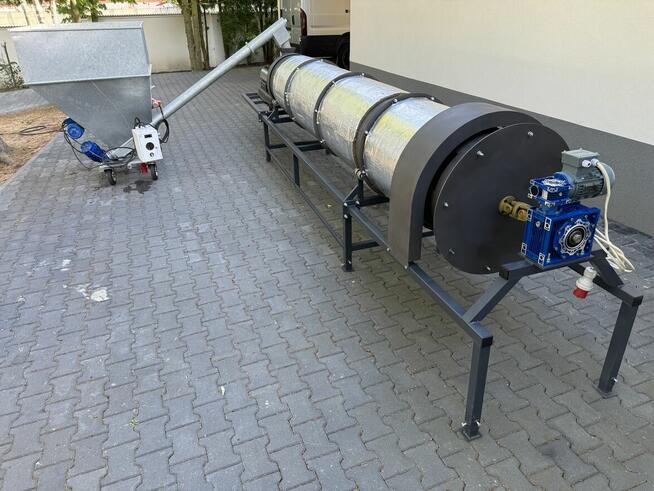 Suszarnia Bębnowa do Biomasy - Trociny Zboże Ziarna Zioła