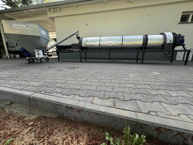 Suszarnia Bębnowa do Biomasy - Trociny Zboże Ziarna Zioła