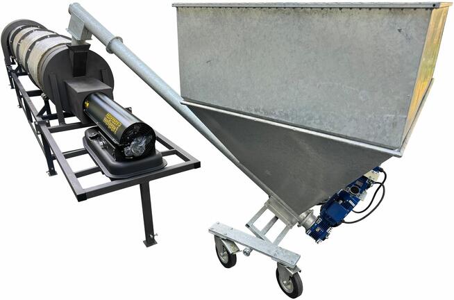 SZYBKIE SUSZENIE MATERIAŁÓW - Suszarnia Bębnowa Do Biomasy