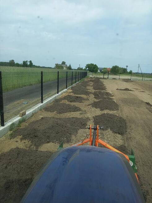 Zakładanie trawnika siew trawy ŻELECHÓW