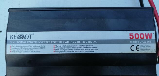 Przetwornica - niezależność od sieci