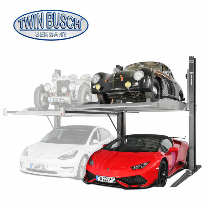 Podnośnik dwukolumnowy do parkowania TW 227P-G GREY-Line