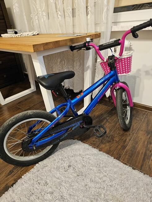 MERIDA MATTS J.16 ROWER DLA DZIECI+KÓŁKA BOCZNE DO NAUKI.