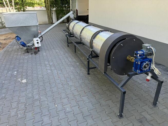 PRZELOTOWA SUSZARNIA BĘBNOWA NAGRZEWNICA PODAJNIK ŚLIMAKOWY