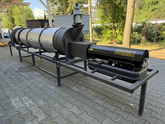 Suszenie Kukurydzy Ziół Trocin JEDEN CYKL Suszarnia BĘBNOWA