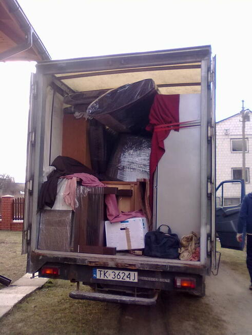 Transport od 1,20 zł/km przeprowadzki utylizacja mebli i AGD