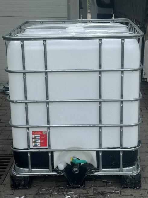 1000 litrów zbiornik MAUZER IBC paletopojemnik ogród budowa