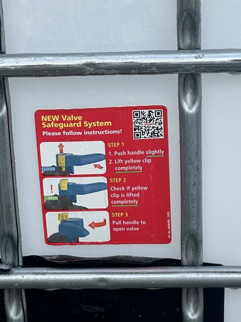 1000 litrów zbiornik MAUZER IBC paletopojemnik ogród budowa