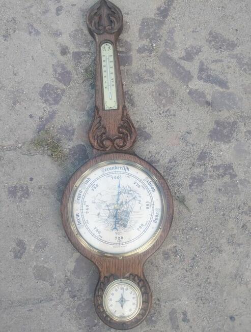 BAROMETR bardzo stary , unikatowy