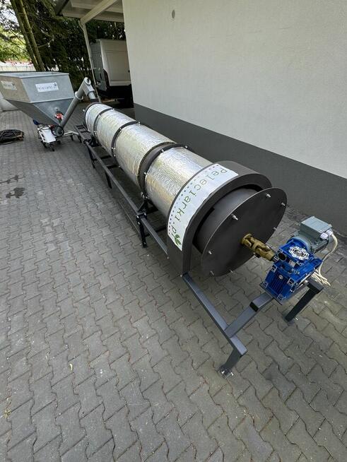 PRZELOTOWA SUSZARNIA BĘBNOWA NAGRZEWNICA PODAJNIK ŚLIMAKOWY