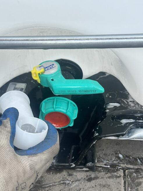 1000 litrów zbiornik MAUZER IBC paletopojemnik ogród budowa