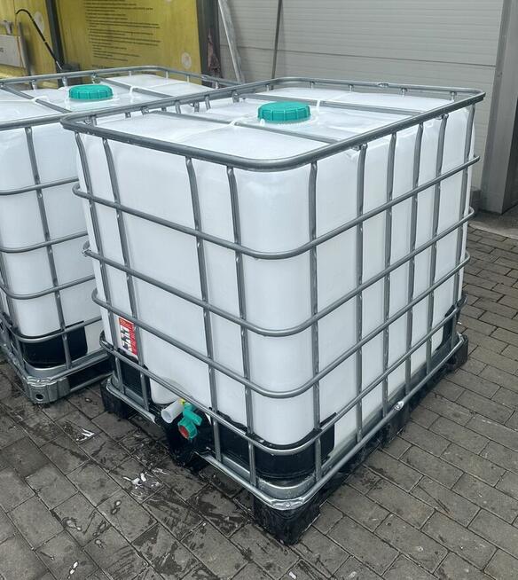 1000 litrów zbiornik MAUZER IBC paletopojemnik ogród budowa