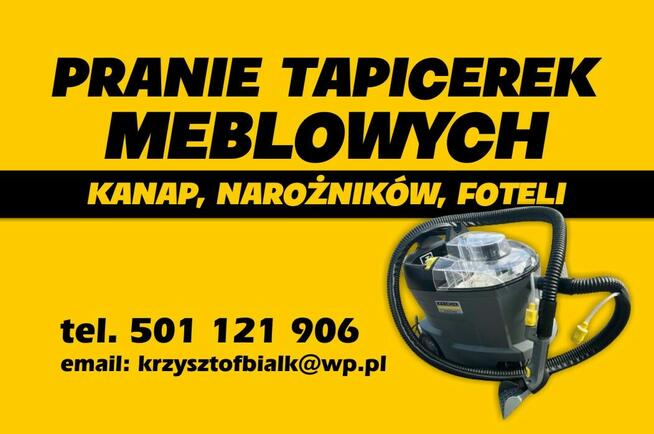 Czyszczenie i pranie tapicerki meblowej