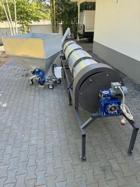 Suszarnia do trocin ziół mięty warzyw owoców biomasy