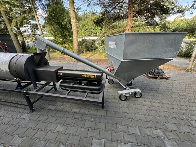 PRZELOTOWA SUSZARNIA BĘBNOWA NAGRZEWNICA PODAJNIK ŚLIMAKOWY