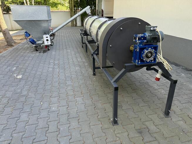 Suszarnia Bębnowa do Biomasy - Trociny Zboże Ziarna Zioła