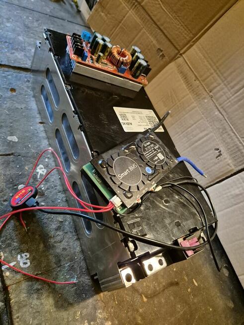 Bateria z Audi e-tron +BMS +przetwornica DC/DC