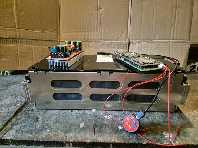 Bateria z Audi e-tron +BMS +przetwornica DC/DC