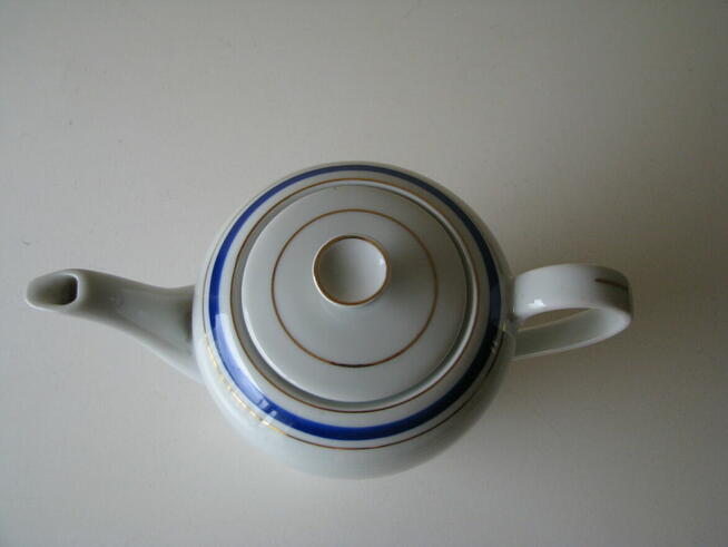 Dzbanek porcelanowy, imbryk Wawel Ruszczyński Julita PRL