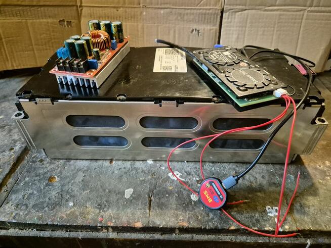 Bateria z Audi e-tron +BMS +przetwornica DC/DC