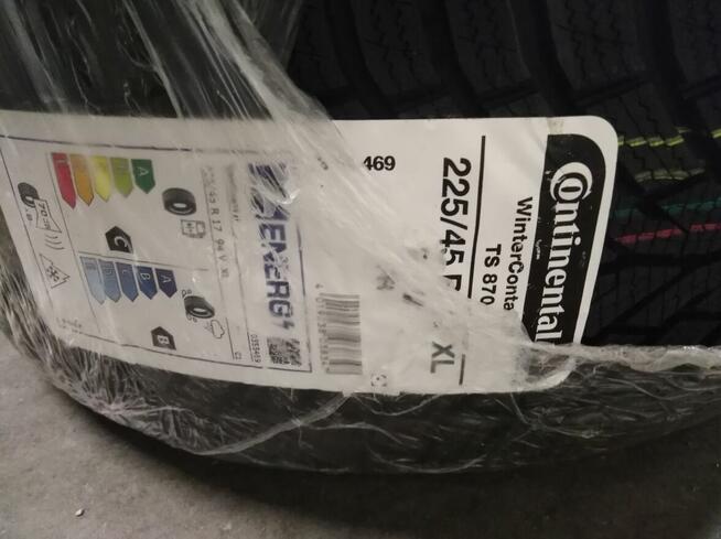 2 nowe Continental WinterContact TS 870 225/45 R17 94 V