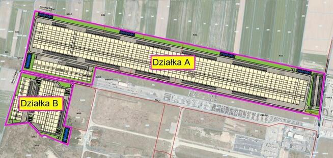 Inwestycyjna działka przy autostradzie A 4.