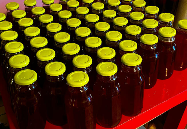 Syrop malinowy domowej roboty 330ml