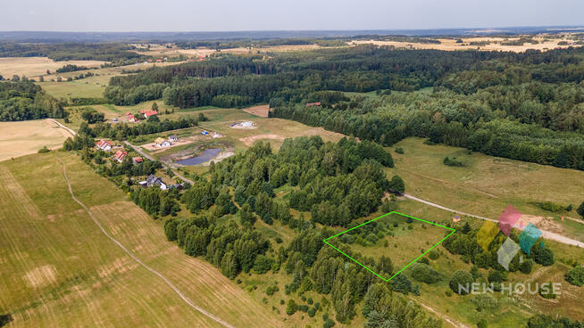 Różnowo, kameralna działka w otoczeniu lasu