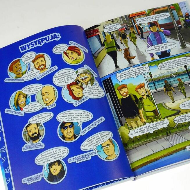 Komiks wędkarski NOWE WYDAWNICTWO prezent dla wędkarza