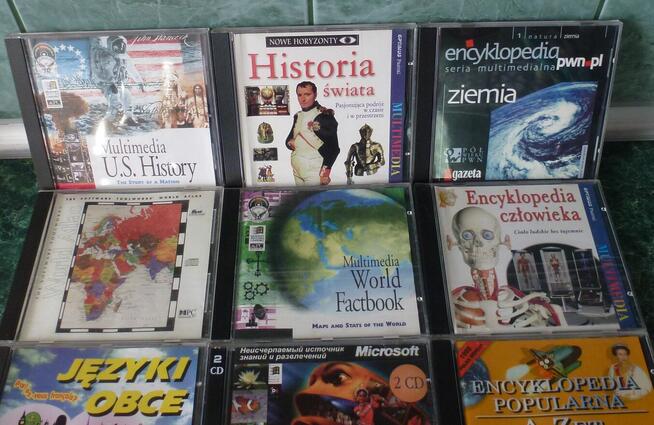 Płyty CD z lat 90 -tych - zestaw