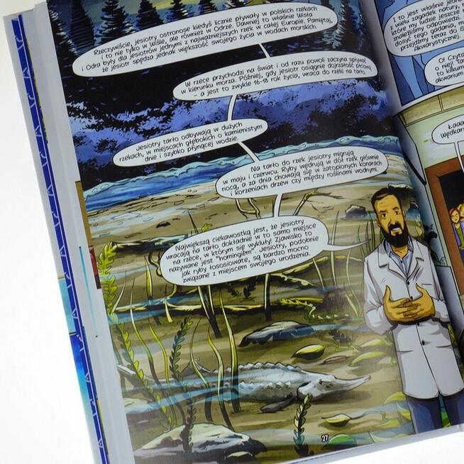 Komiks wędkarski NOWE WYDAWNICTWO prezent dla wędkarza