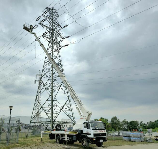 Podnośnik koszowy 20m 22m 25m 30m 35m 45m Zwyżka Strzelin