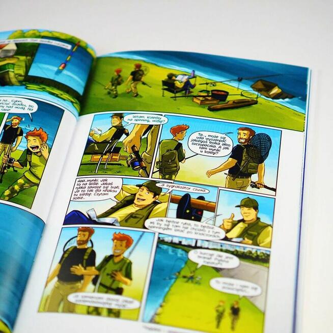 Komiks wędkarski NOWE WYDAWNICTWO prezent dla wędkarza