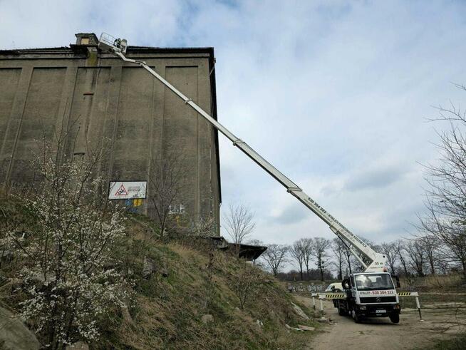 Podnośnik koszowy 20m 22m 25m 30m 35m 45m Zwyżka Strzelin