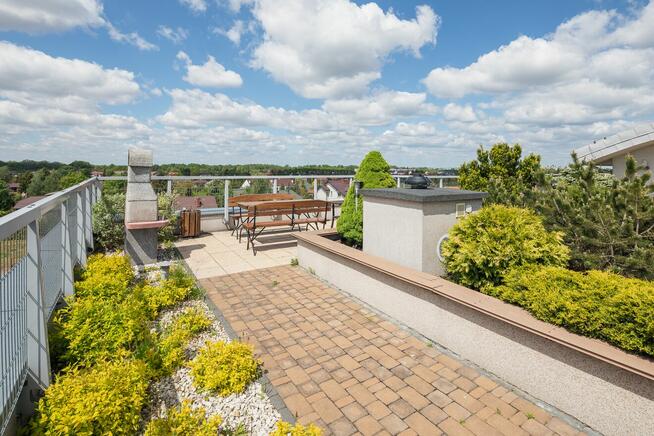 Mieszkanie 43m2 z garażem i ogrodem na dachu