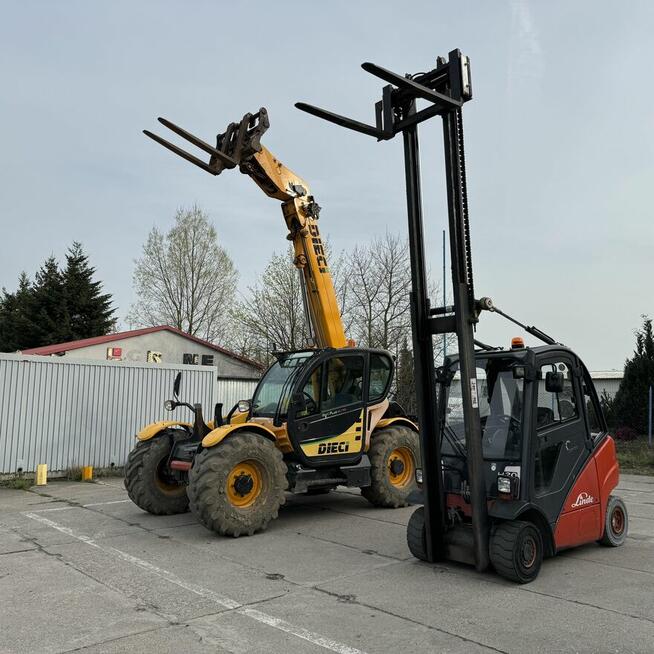 DmTech wynajem serwis ładowarki wózki widłowe