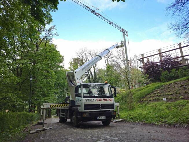 Podnośnik koszowy 20m 22m 25m 30m 35m 45m Zwyżka Strzelin