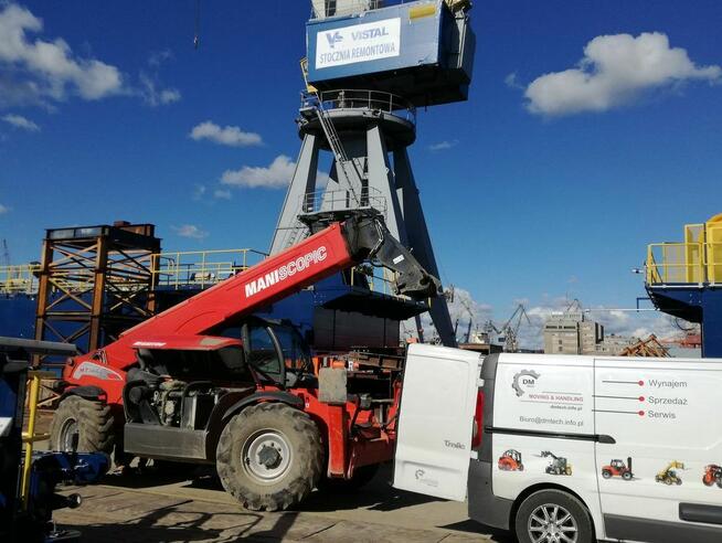 Wynajem, serwis ładowarek teleskopowych Manitou