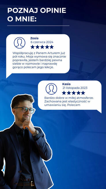 Angielski Online z Native Speakerem z Kalifornii / Magistrem