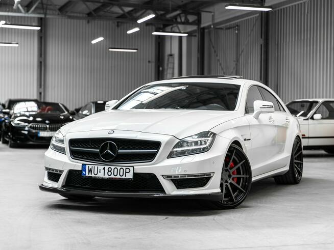 Mercedes CLS 63 AMG Performance 5.5 V8 557 KM. 34 000 km. Bezwypadkowy. Kolekcjonerski.