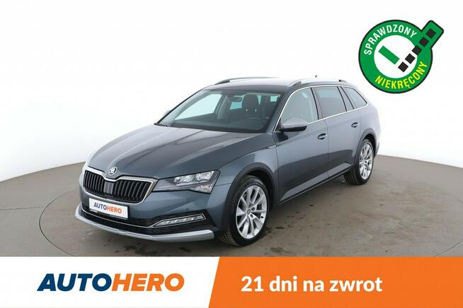 Škoda Superb FV23%, 4x4, DSG, 200KM, full LED, el. ogrzewane i regulowane fotele z