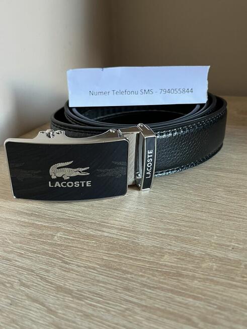 Skórzany Pasek Męski Hugo BOSS Calvin Klein Lacoste Armani