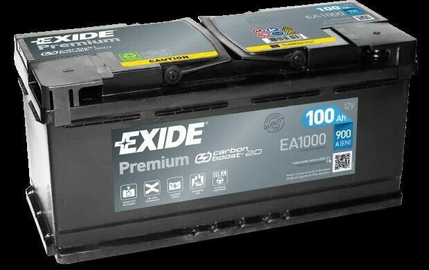 Akumulator 100Ah 900A Exide Premium EA1000