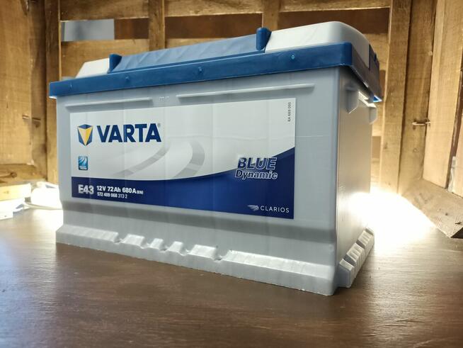 Akumulator Varta Blue Dynamic E43 72Ah/680A