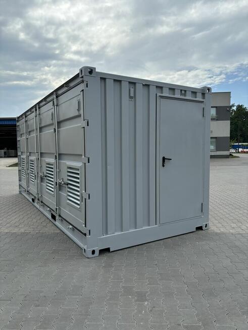 Kontener morski Open Side Door 6 metrów modyfikowany